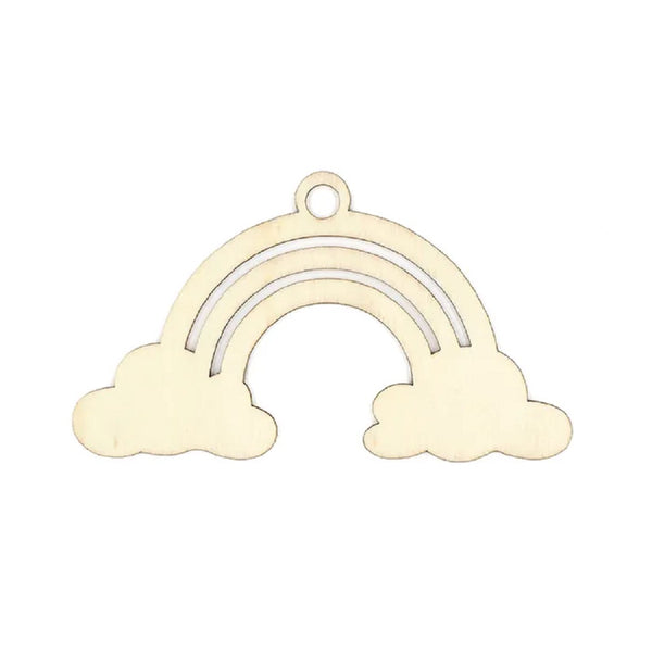 Rainbow Shape Wood Craft