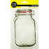 12cm x 19.5cm Mason Jar Shaped Zip Lock Bags (available in 2 designs)