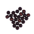 12mm Dark Brown Wooden Round Beads