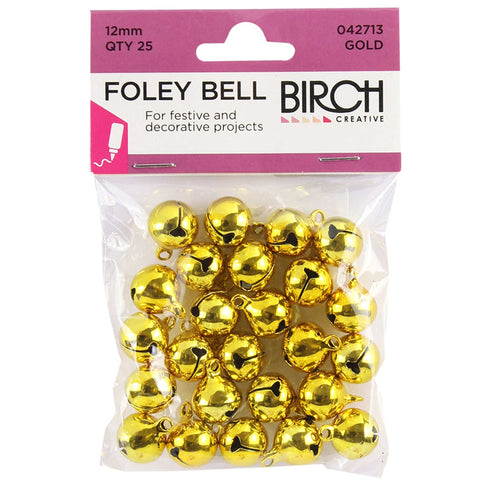 12mm Foley Bells (available in 2 colours)