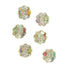 12mm Iridescent Flower Buttons