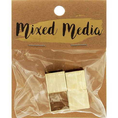 12mm Metal Square (in 3 colours)