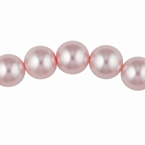 12mm Round Glass Pearl Beads (available in 3 colours)