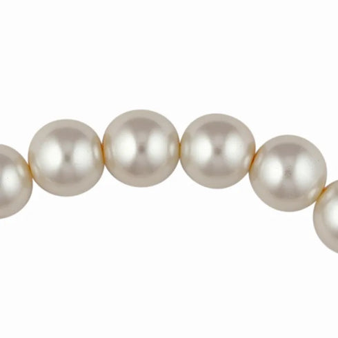 12mm Round Glass Pearl Beads (available in 3 colours)