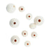 12mm & 8mm Round Wooden Beads