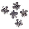13mm Metal Alloy Butterfly Charms