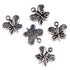 13mm Metal Alloy Butterfly Charms