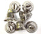 14mm Silver Colour Craft True Bells - 100pcs