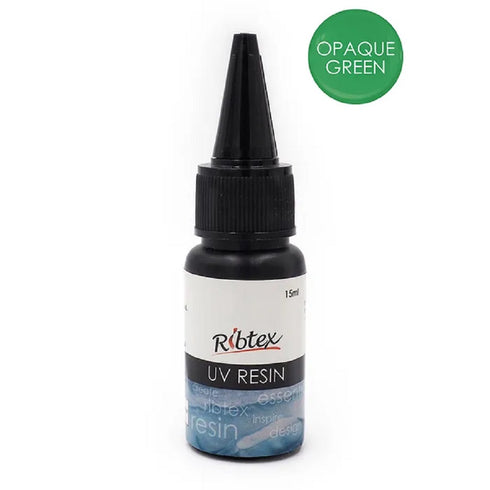 15g Opaque Green UV Resin