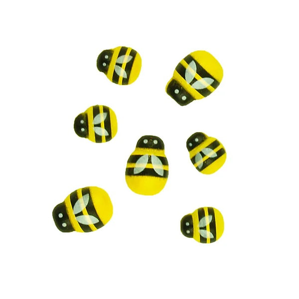 15mm-19mm Wooden Bees Embellishment