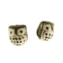 15mm Ceramic Owl Shape Beads