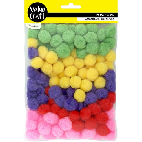 15mm Craft Pom Pom