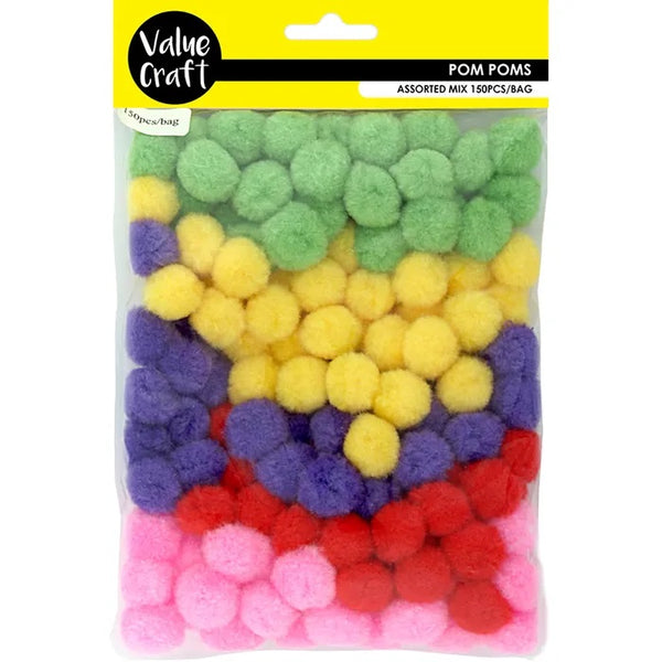 15mm Craft Pom Pom