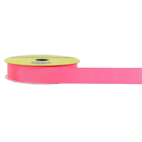 15mm Grosgrain Plain Ribbon (available in 5 colours)