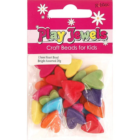 15mm Heart Shape Beads
