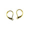 15mm Metal Alloy Earrings with Lever Back (available in 2 colours)
