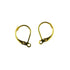 15mm Metal Alloy Earrings with Lever Back (available in 2 colours)