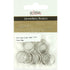 16mm Metal Alloy Split Rings (available in 2 colours)