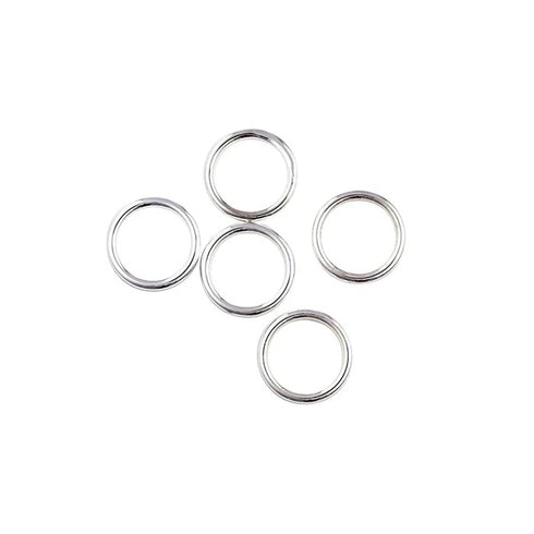 16mm Round Plastic Rings Feature (available in 2 colours)