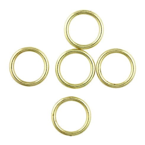 16mm Round Plastic Rings Feature (available in 2 colours)
