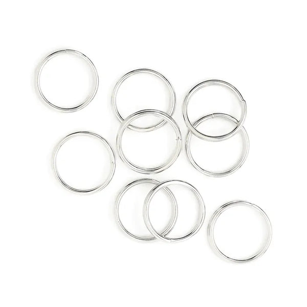 16mm Silver Colour Split Rings