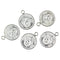 17mm Metal Alloy Coin Charms