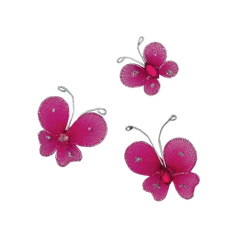18mm & 30mm Wire Butterfly (available in 4 colours)
