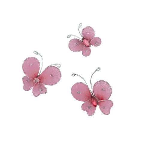 18mm & 30mm Wire Butterfly (available in 4 colours)