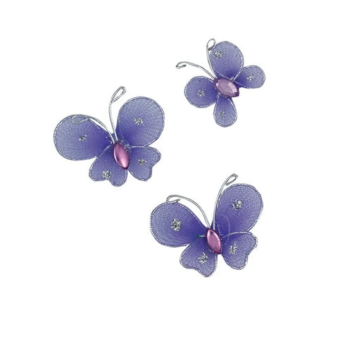 18mm & 30mm Wire Butterfly (available in 4 colours)