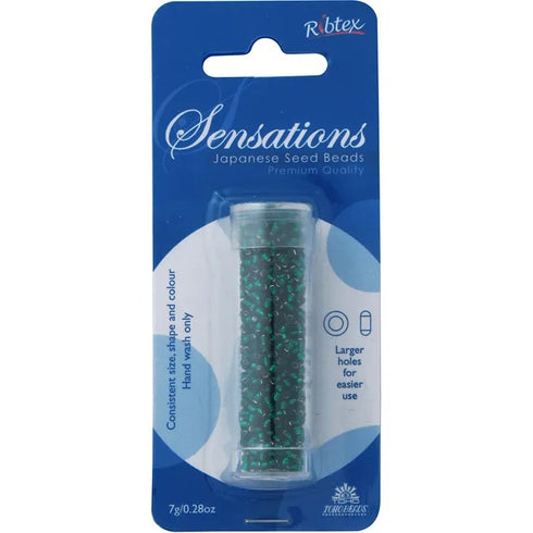 2.2mm Dark Green Colour Toho Seed Beads