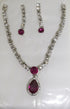 Pink Necklace & Earring Beads Jewellery
