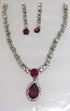 Pink Necklace & Earring Beads Jewellery