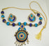 Blues Handmade Necklace & Earring Silk Thread Jewellery