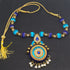 Blues Handmade Necklace & Earring Silk Thread Jewellery