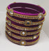 Handmade Bangle Silk Thread Jewellery (in 2 colours)