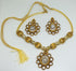 Gold Handmade Necklace & Earring Silk Thread Jewellery