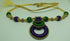 Violet & Green Handmade Necklace & Earring Silk Thread Jewellery