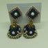 Violet & Green Handmade Necklace & Earring Silk Thread Jewellery