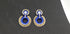 Blue Handmade Silk Thread Earring Jewellery