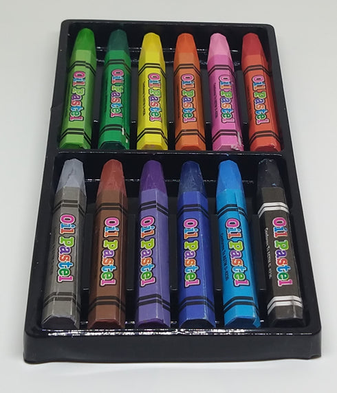 Jumbo Oil Pastel | Educational Colours Oil Pastels | Colouring Kit for Kids | AussieSuperStore