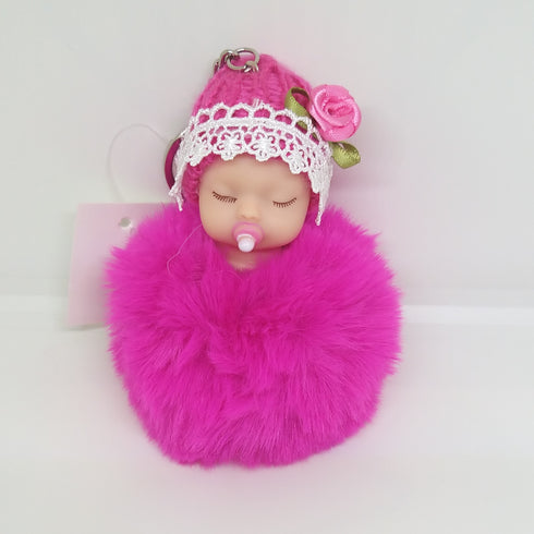 Cute Baby Doll Keychain (in 6 colours) | Keyrings for Key, Handbag & Backpacks | AussieSuperStore