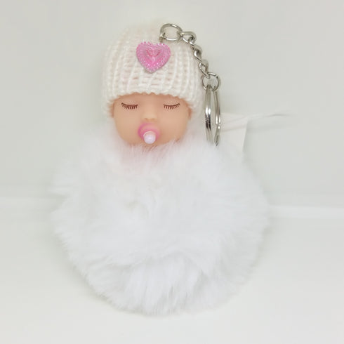 Cute Baby Doll Keychain (in 6 colours) | Keyrings for Key, Handbag & Backpacks | AussieSuperStore