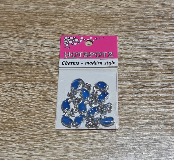 Blue Colour Fish Shape Charms