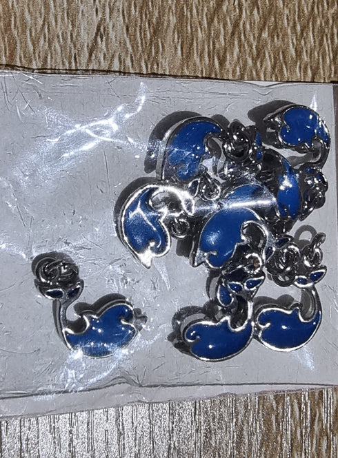 Blue Colour Fish Shape Charms
