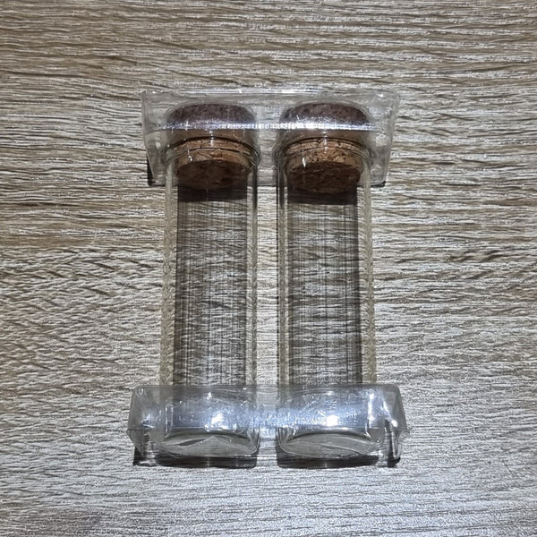 Small Craft Glass Test Tube Bottles