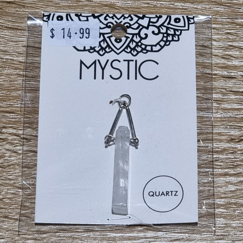 Quartz Mystic Crystal Pendant