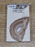 White Agate Mystic Crystal Pendant