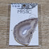 White Agate Mystic Crystal Pendant