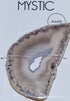 White Agate Mystic Crystal Pendant