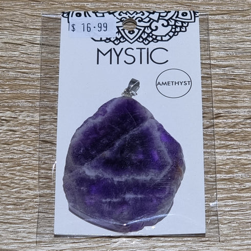 Amethyst Mystic Crystal Pendant